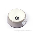 pet dog bowl cute cartoon pet eating bowl